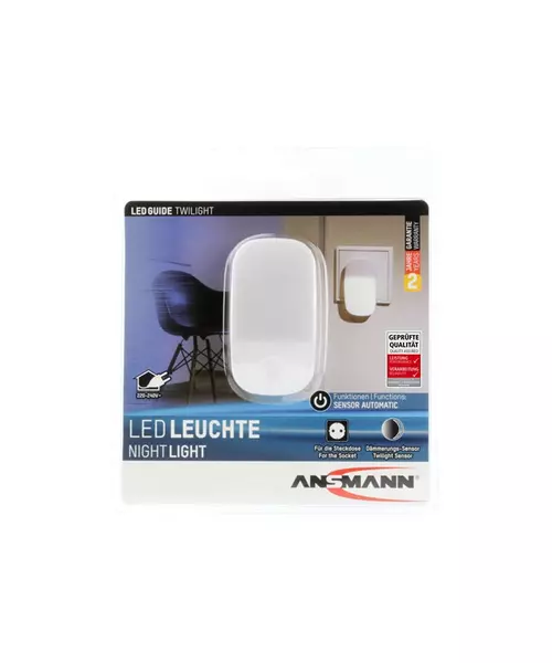 ANSMANN LED Nightlight TWILIGHT - UK, ANSMANN Lighting, Aqualight & Nightlights