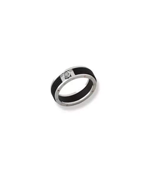 Baraka Ritmika White Gold  Black PVD Diamond Ring