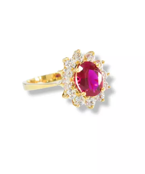 GOLD DIANE 18K RING