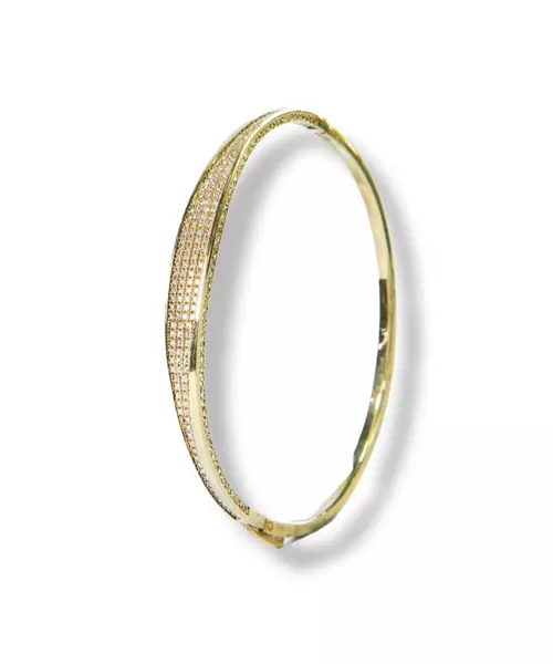 9K GOLD BANGLE BRACELET