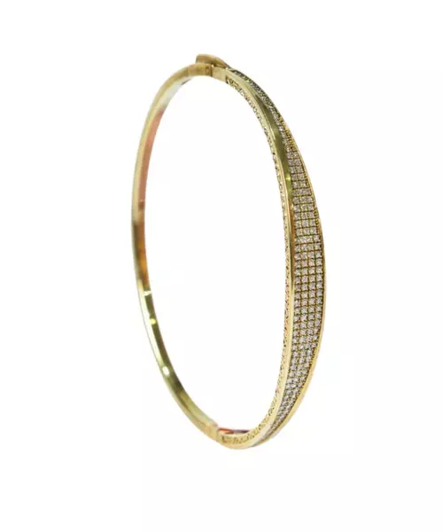 9K GOLD BANGLE BRACELET