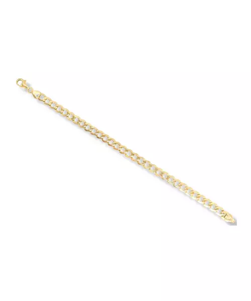 18k gourmet chain bracelet