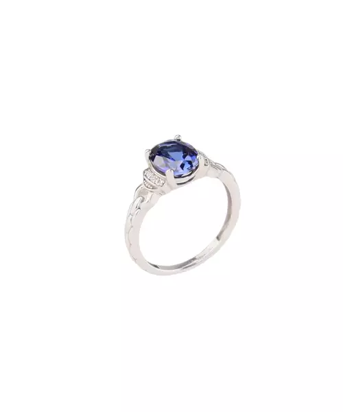 9K WHITE GOLD RING