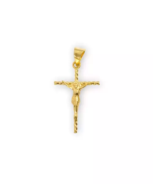 9K CROSS PENDANT