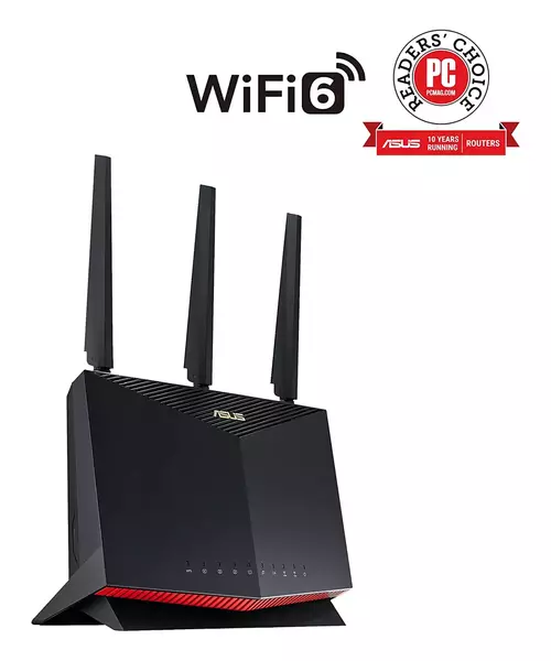 ASUS AX5700 Wi-Fi 6 Dual Band Gigabit Router RT-AX86S