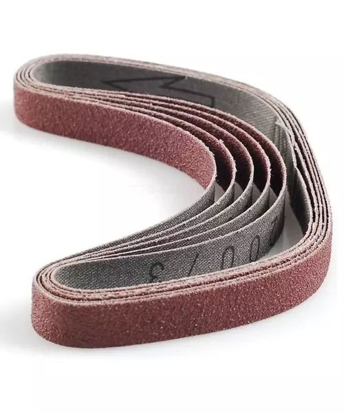 BS/E Replacement Belts Silicon carbide 180 Grit (5 Pieces)
