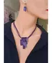 Necklace "Purple 1"