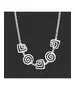 Silver Necklace "Spiral" (S925)