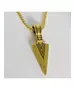 "Arrow - Gold color" Necklace for Men