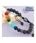 "7 Chakras -4" Natural Stones Handmade Men's Bracelet