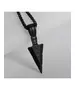 "Arrow - Black color" Necklace for Men