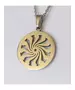 "Chic & Simple -Sun" Silver Color Necklace