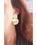 Earrings "Big Circles G"