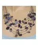 Multi-layers Necklace - Amethyst