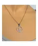 "Chic & Simple -Hearts No.1"Silver Color Necklace