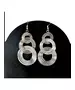 Earrings "3L Circles" silver