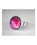 "Pink Aura" Resin Art Ring