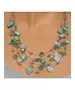 Multi-layers Necklace - Green Beads