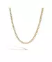 925 STERLING SILVER GOLD PLATED TENNIS NECKLACE