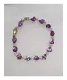 Silver Bracelet "Purple Heart" (S925)