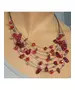 Multi-layers Necklace - Red Jasper