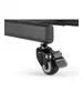 AV:Link TV Trolley Compact Height Adjustable with Shelf 129.204UK