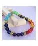 "7 Chakras -2" Natural Stones Handmade Men's Bracelet