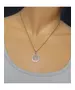 "Chic & Simple -Sun" Silver Color Necklace