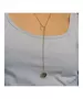 "Chic & Simple -Long heart"Gold Color Necklace