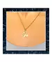 "Chic & Simple -Hearts No.2"Gold Color Necklace