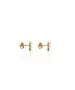 9ct Gold Earrings Diamond Cut