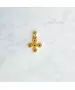 Byzantine Cross Necklace - Silver 925 Gold Plated