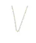 Necklace Enamel Bars - Stainless Steel Gold