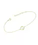 Bracelet with pearl - Silver 925 Gold Plated