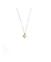 Necklace Flower - Stainless Steel Gold Plated