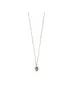 Necklace Green Diana Petite - Silver 925