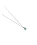 Necklace Green Diana Petite - Silver 925