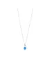 Necklace Diana with Blue Opal - Silver 925 (Copy)