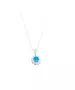 Necklace Diana with Blue Opal - Silver 925 (Copy)