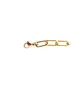 Anklet Link Chain - Stainless Steel Gold Plated