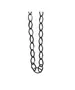 Glasses: Black Link Chain - Aluminium