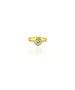 Cathedral Round Engagment Ring - 9ct Gold (Copy)