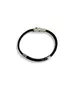 Men's Bracelet Leather - Stainless Steel