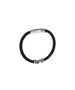 Men's Bracelet Leather - Stainless Steel