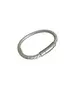 Men's Bracelet Grey Leather - Stainless Steel