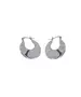 Chunky Hoop Earrings -  Stainless Steel