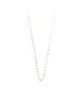 Rosary Light Green Necklace - Silver 925 Gold Plated