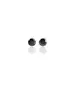 Stud Earrings Zircons 6 mm - Silver 925