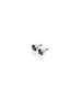 Stud Earrings Zircons 6 mm - Silver 925