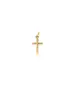 18ct Gold: Cross Pendant - Two Face